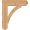 Ekena Millwork Thorton Craftsman Smooth Bracket, Western Red Cedar, 5 1/2"W x 26"D x 30"H BKT06X26X30THR04SWR - alternate 4